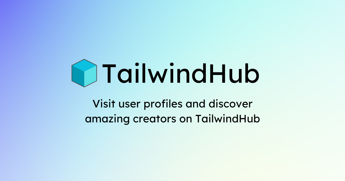 Users - TailwindHub